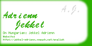 adrienn jekkel business card